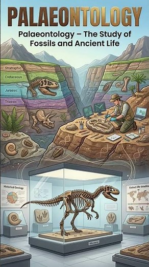 Palaeontology – The Study of Fossils | Introduction to Palaeontology#biology