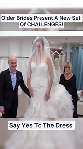 Adam Dixon welcomes an older bride into the shop as she searches for her perfect wedding dress, and she's determined to disprove the stereotypes about older brides. | Say Yes To Love