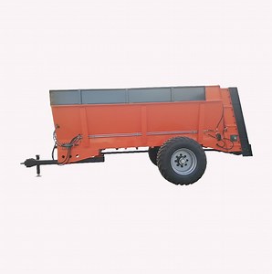 [Hot Item] 10-Cubic-Meter Hydraulic Manure Spout Truck with Dual Conveyors
