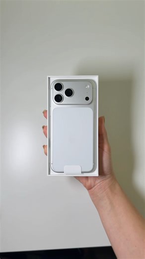 Iphone 17 pro max silver unboxing #kutuaçılışı #iphone17promax #unboxingvideo #appleiphone