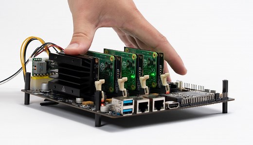 Turing Pi 2 mini-ITX cluster board supports RK3588 based Turing RK1, Raspberry Pi CM4, and NVIDIA Jetson SoMs (Crowdfunding) - CNX Software