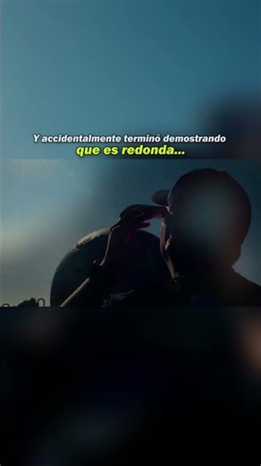 Quiso probar que la Tierra es plana… y falló 😳