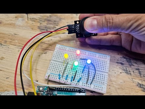Control LEDs with Joystick | Simple Arduino Project (36s)