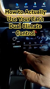 How to Actually Use Your Car's Dual Climate Control #datc