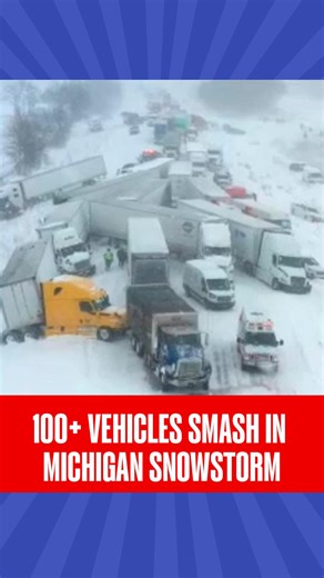 More than 100 vehicles were involved in a massive pileup on Interstate 196 south of Grand Rapids after a powerful snowstorm hit Michigan on Monday. Several vehicles slid off the road, forcing authorities to shut down the interstate for safety and rescue operations. #snowstorm | #Vechicles | #pileup | #Michigan | #RepublicWorld | Republic