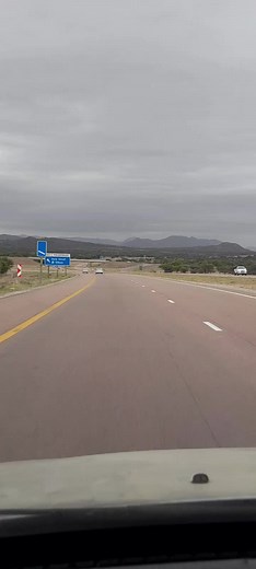 Vehicle Journey on a Scenic Highway