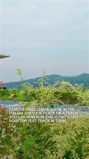 Italian Job Rooftop Running Track