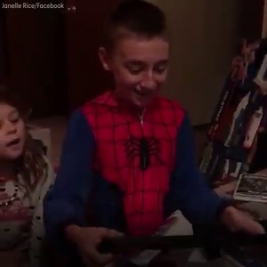 An 11-year-old boy had a Christmas to remember when he received an amazing gift -- a certificate of adoption from his stepfather. http://abc7.la/2idOORG | ABC7