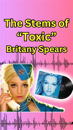 the stems of “Toxic” by Britany Spears ✈️ #stems #llusionmusic