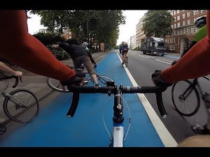 London cycling near misses