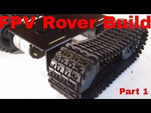 FPV Tracked Rover chassis