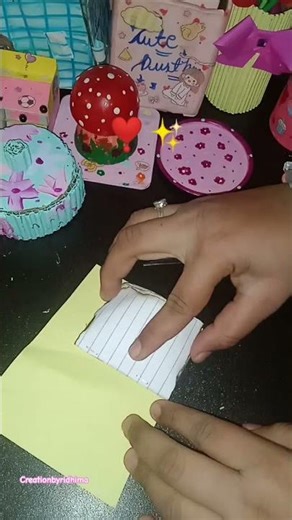 Easy way to make diary ✨🎀 Please subscribe to my channel 🙏🥺