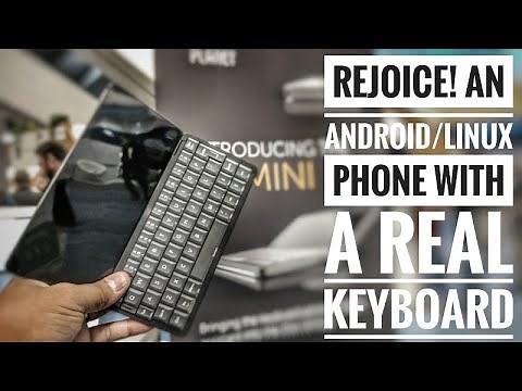 Checking out a Phone with Android, Linux & a Physical Keyboard