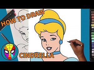 🎨Learn How to Draw Cinderella: Easy Tips and Tricks for Beginners
