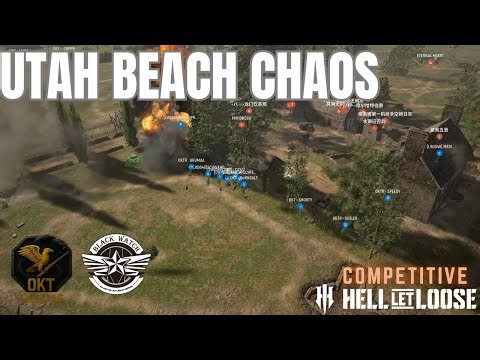 Hell Let Loose Highlights - OKT vs Blackwatch - Utah WN7 - HCA Tourney Match - Competitive PC HLL