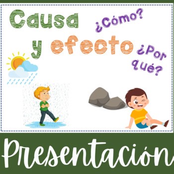 Presentación en PowerPoint de Causa y Efecto Google Slides