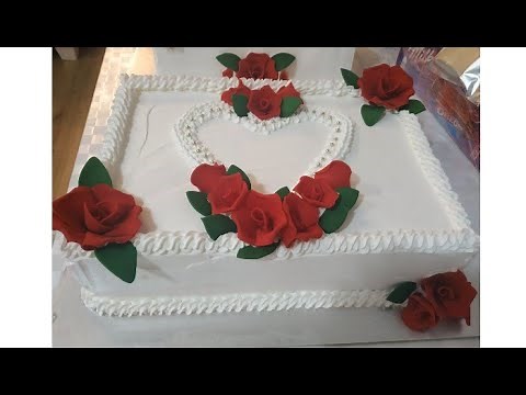 Kako ukrasiti torte sa slagom - Moji radovi / how to decorate a cake video for beginners #36