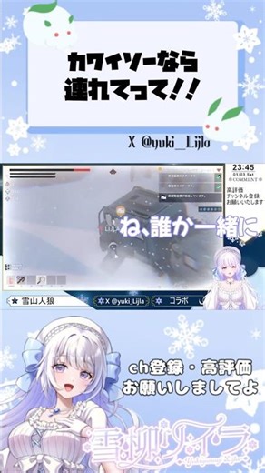 雪山に置き去りにされる女性vtuber【project winter 】