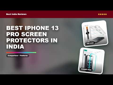 Best Iphone 13 Pro Screen Protectors in India | Iphone 13 pro