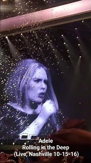 Adele Rolling in the Deep 10-15-16 #rollinginthedeep #adele #live #bridgestonearena #nashville