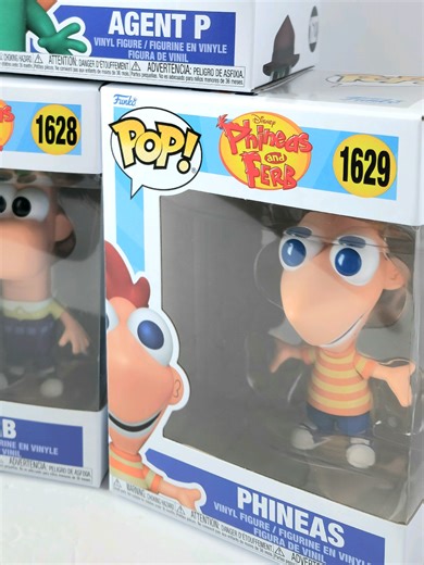 Unboxing the Phineas Funko Pop! Figure