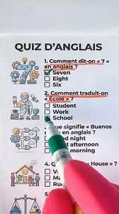 🤯 Seuls les Forts en Anglais Réussissent ce Quiz ! Peux-tu Faire 5/5 ? 🇬🇧🧠 #quiz #quizfrancais