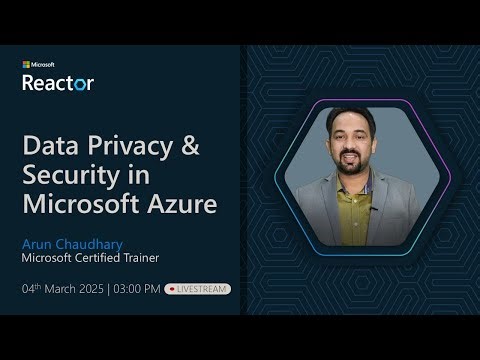 Data Privacy & Security in Microsoft Azure