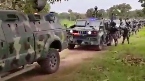 Mexican cartel and paramilitary group CJNG release video showing extent of militarisation of their special forces