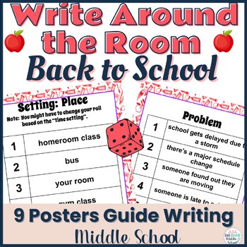 Fun Back to School Writing Activity | Creative Writing | Game | Grades 5-8