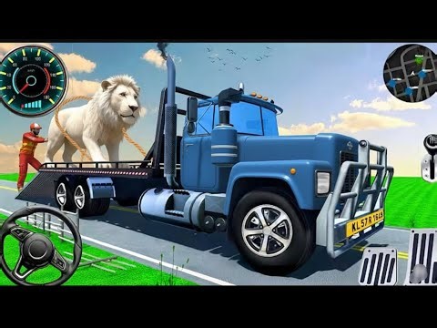 Animal Cargo Truck Driving Simulator 3D game | Animal Transport Cargo Truck 2024 - Android Gameplay