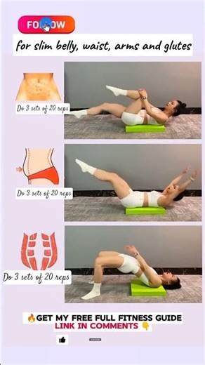 Total Body Tone:Simple Home Workout for Glutes, Legs & Arms (No Equipment) #shapeup #totalbody