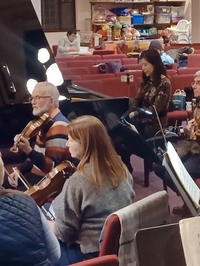 A sneak peak from our rehearsal tonight with our amazing soloist, Yuki Negishi. Rachmaninov's 2nd Piano Concerto 👌 Concert tomorrow night! More details here 👉 November Concert | Scarborough Symphony Orchestra