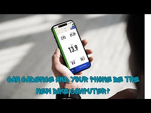 Replacing my bike computer with my iPhone…A Cadence Review