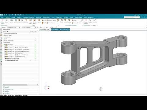 NX Measure: New Associative XYZ Components for Distance Measurements [NX 2312]