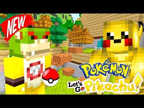 POKEMON LET'S GO PIKACHU! IN MINECRAFT! | Nintendo Fun House | Minecraft [379]