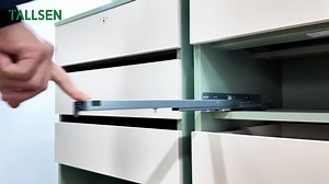Undermount Drawer Slide: Minimalism, Perfected. The hardware you don't see, the flawless operation you feel. Push to open, soft-close, and fully concealed. The ultimate clean-line solution for your cabinets.🏡 #SoftClose #PushToOpen #tallsen #cabinet #furnitureslides | Tallsen Hardware
