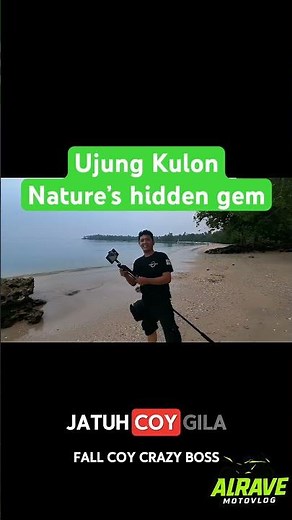 UJUNG KULON || where the JUNGLE meets Of the SEA || #travel #touringmotorcycles
