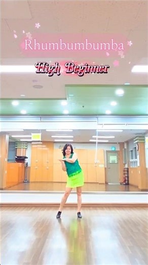 [초중급] Rhumbumbumba Linedance | High Beginner | 룸붐붐바 | 이마트문화센터 진접점에서 시니어자격증 취득해요~🎶 4월23일 접수시작~