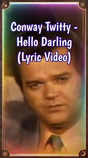 Conway Twitty - Hello Darling #70smusic #countrymusic #shorts #reels