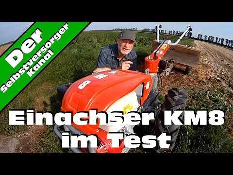 Single-axle KM8 in the test