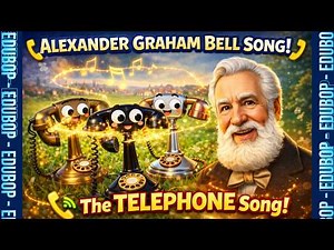 Alexander Graham Bell for Kids 📞 | The Telephone Song | Inventors & Sound | Edubop