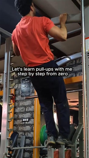 How to Do Your FIRST Pull-Up in 30 Days | Step-by-Step 💪 #shorts