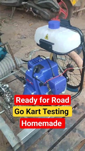 It’s Ready for the Road! 🛠️ Go Kart Testing #gokarting #diygokart