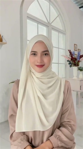 Elegant & Modest Hijab Tutorial ✨ Easy Chic Hijab Style for a Classy Look