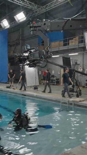 How Hollywood Films an Underwater Rescue Scene 🌊🎬 | Behind the Scenes #Water #filmxray #shorts #reel