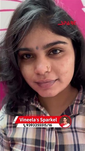 Clear Skin Transformation 😍✨Real Acne Treatment Results | Glow Up Journey at V Sparkel 💖