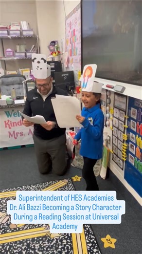 Hamadeh Educational Services on Instagram: "Dr. Ali Bazzi: "Today I had the chance to step into Mrs. Al Rubat's classroom at Universal Academy [authorized by Oakland University] and take part in a student play and let's just say, be sticking to my day job and not pursuing an acting career anytime soon! A huge thank you to our amazing teacher for inviting me in and creating such a fun, engaging experience for the students. Moments like these remind me how special our classrooms are and how talent