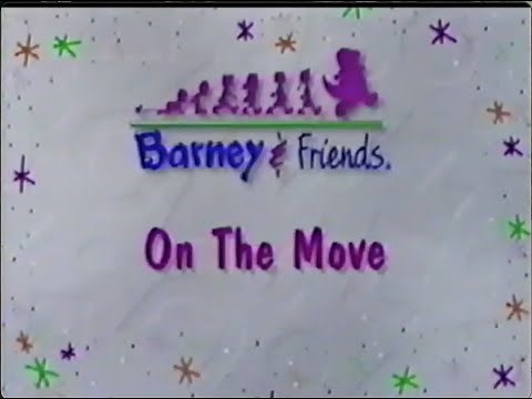 Barney & Friends: On The Move (Season 3, Episode 8) (1998 PBS Kids)