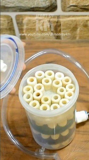 Perfect Mini DIY Canister Filter for Nano Fish Tanks!