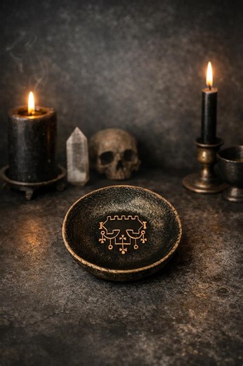 Lesser Key Solomon Belial Sigil Goetia Plate - Etsy UK